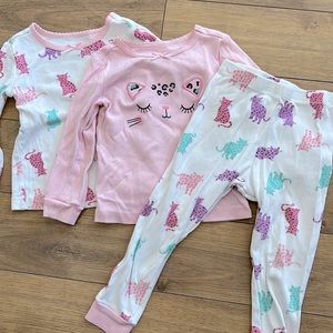 little me 24m kids pajama set
